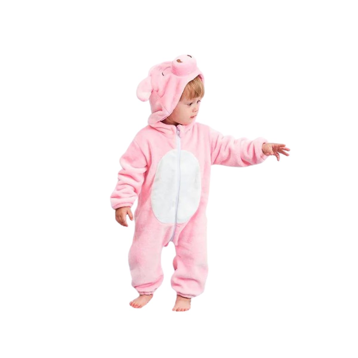 GENERICO - Disfraz Animales Personajes Cuentos Niños Cerdito 5-6