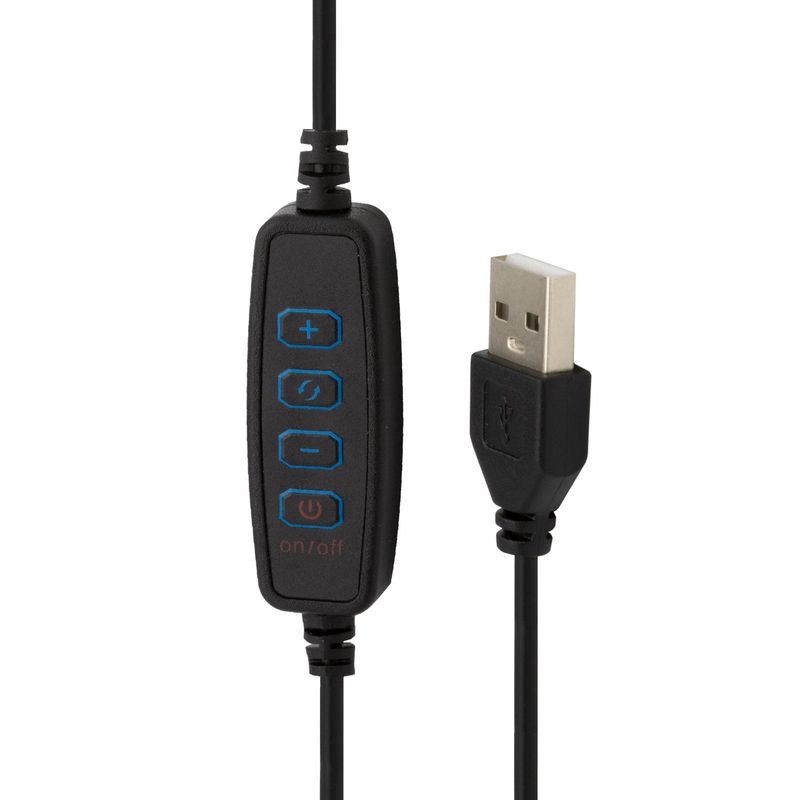 PHILCO - ARO DE LUZ LED SOBREMESA CON TRÍPODE PARA CELULAR OPEN BOX