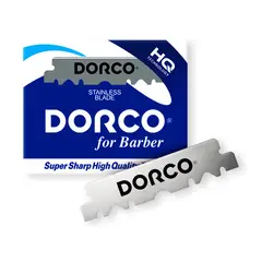DORCO - Hojilla HQ Para Barberos 200 Filos A La Mitad