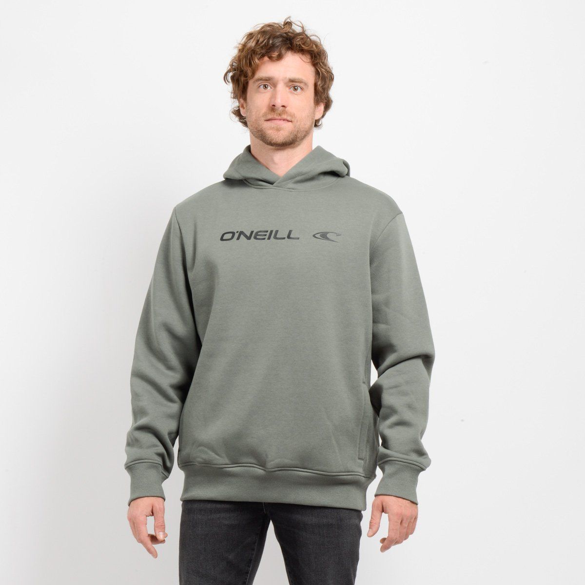O'NEILL - POLERON RUTILE HOODIE  VERDE OSCURO