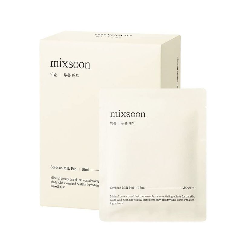 MIXSOON - Toallitas Humectantes con Leche de Soja 10u Mixsoon