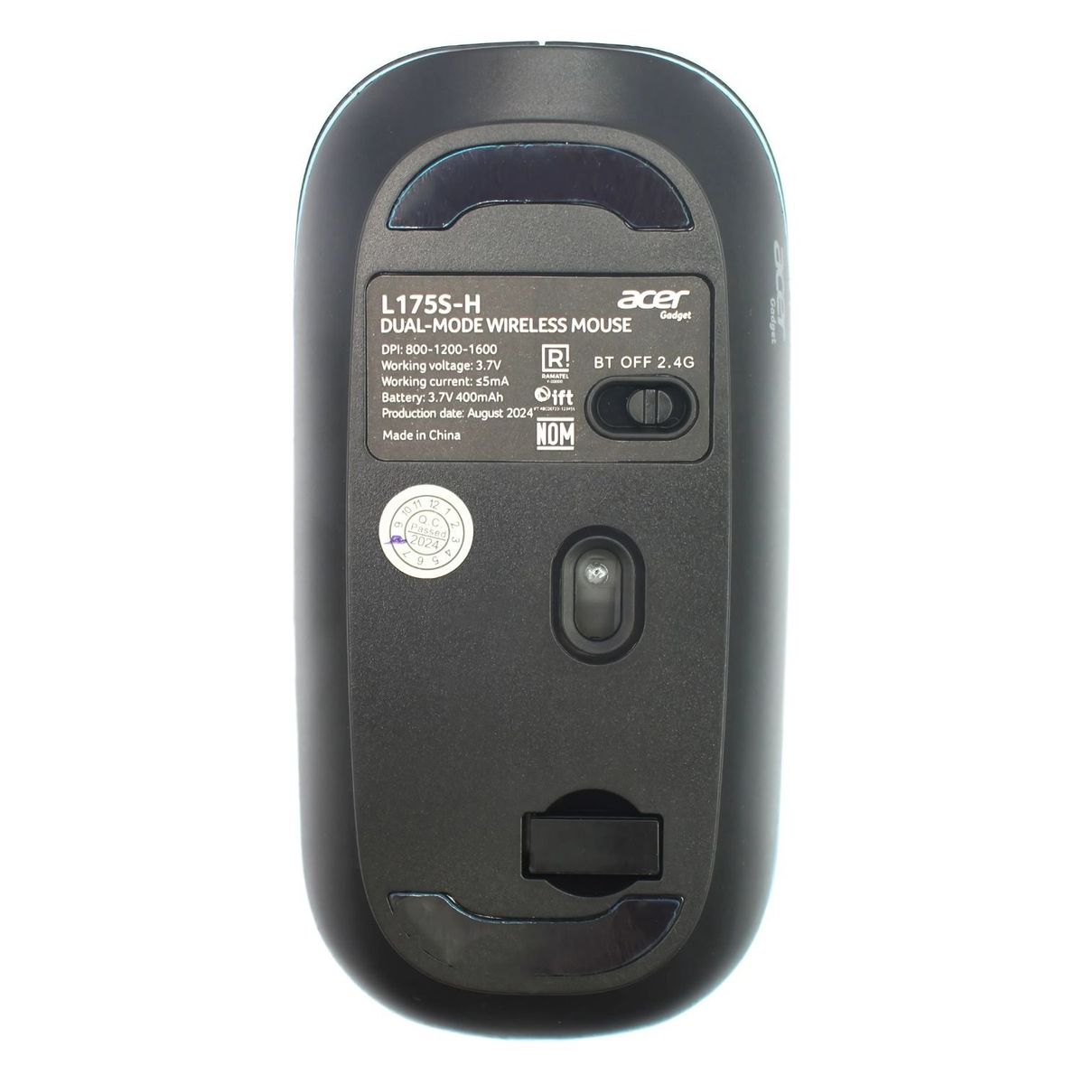 ACER - Mouse Óptico Conexión USB Y Bluetooth Rosa Acer L175 - SC