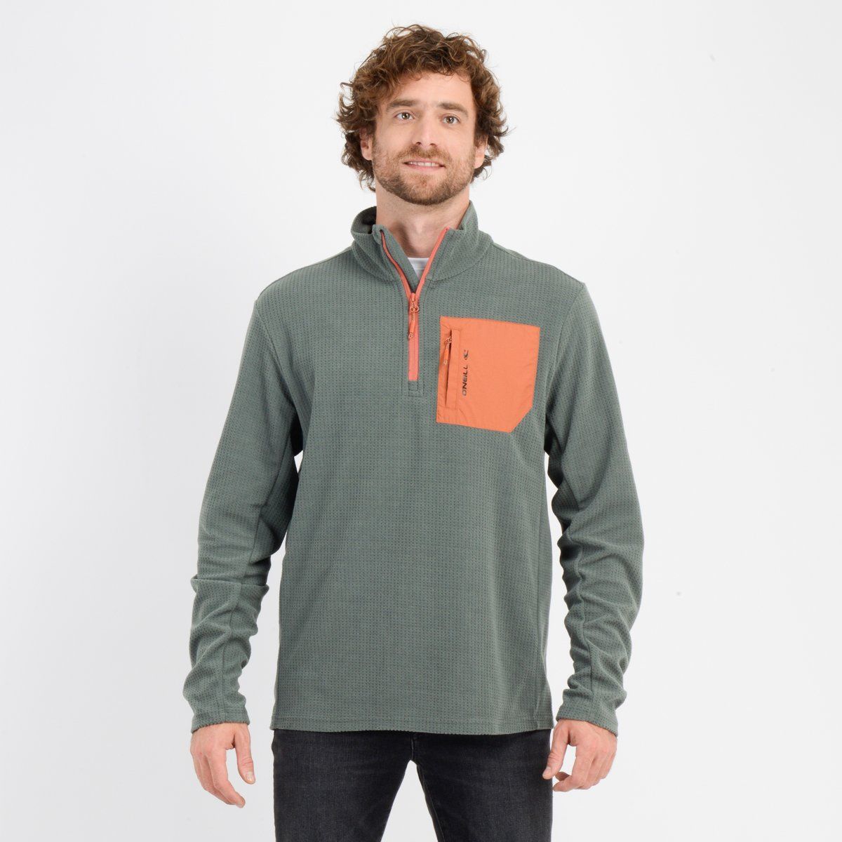 O'NEILL - POLERON POLAR RAISE HZ  VERDE OSCURO