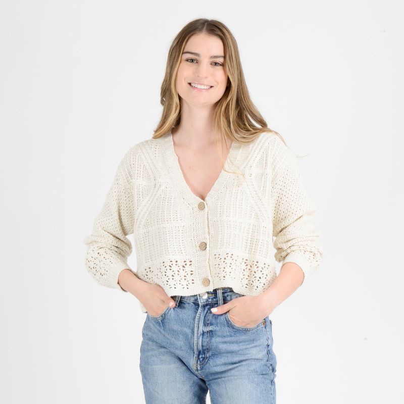 O'NEILL - SWEATER SUNSET  BEIGE CLARO