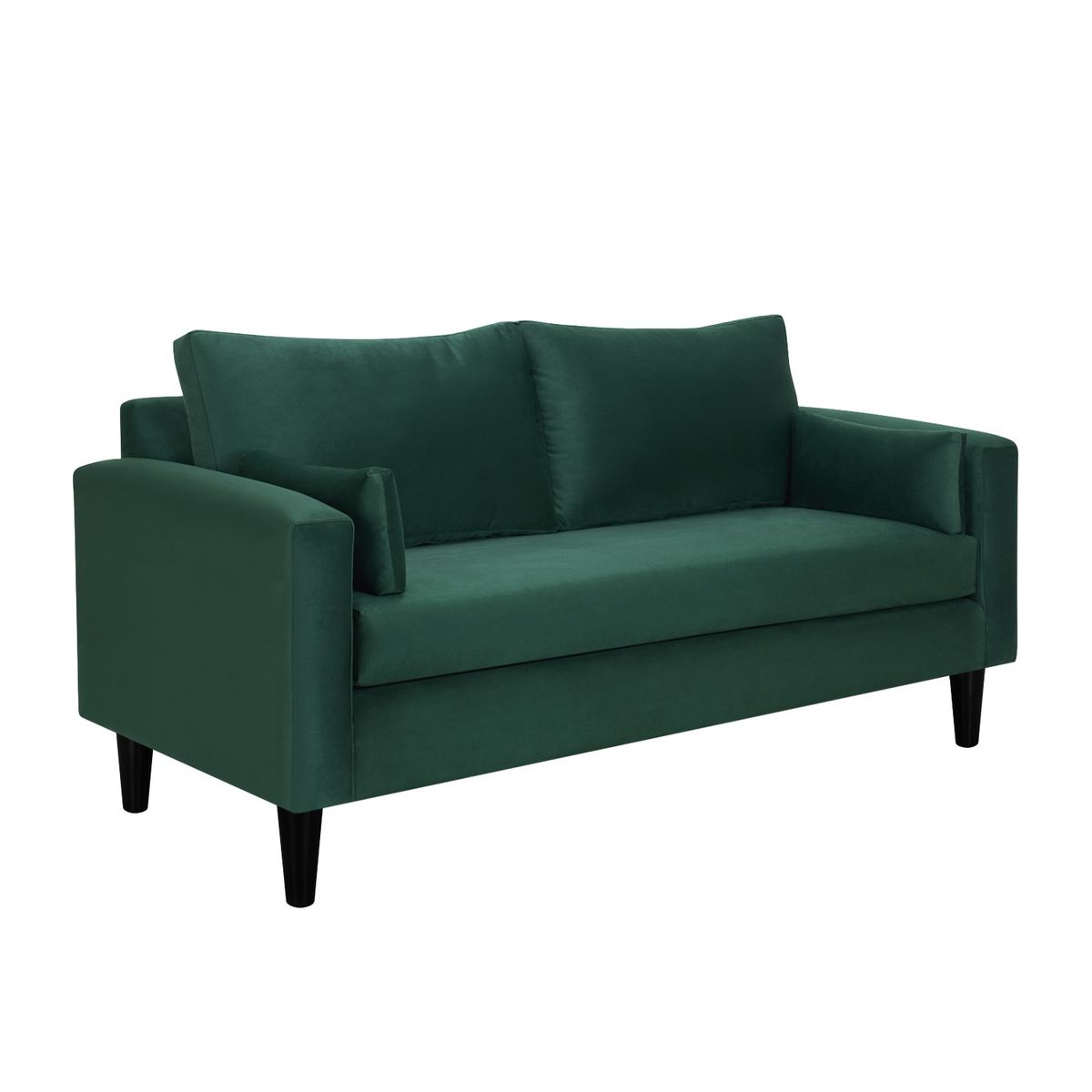 BODEVIR - Sofa Sky 3C Felpa 00 Verde Botella