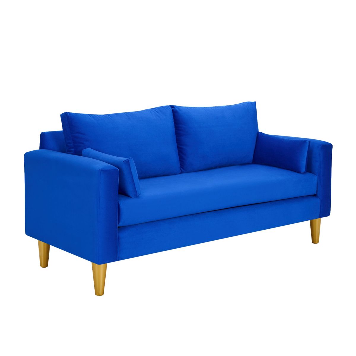 BODEVIR - Sofa Sky 3C Felpa 01 Azul Rey
