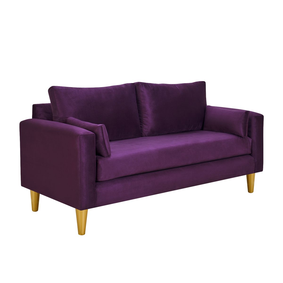 BODEVIR - Sofa Sky 3C Felpa 01 Morado