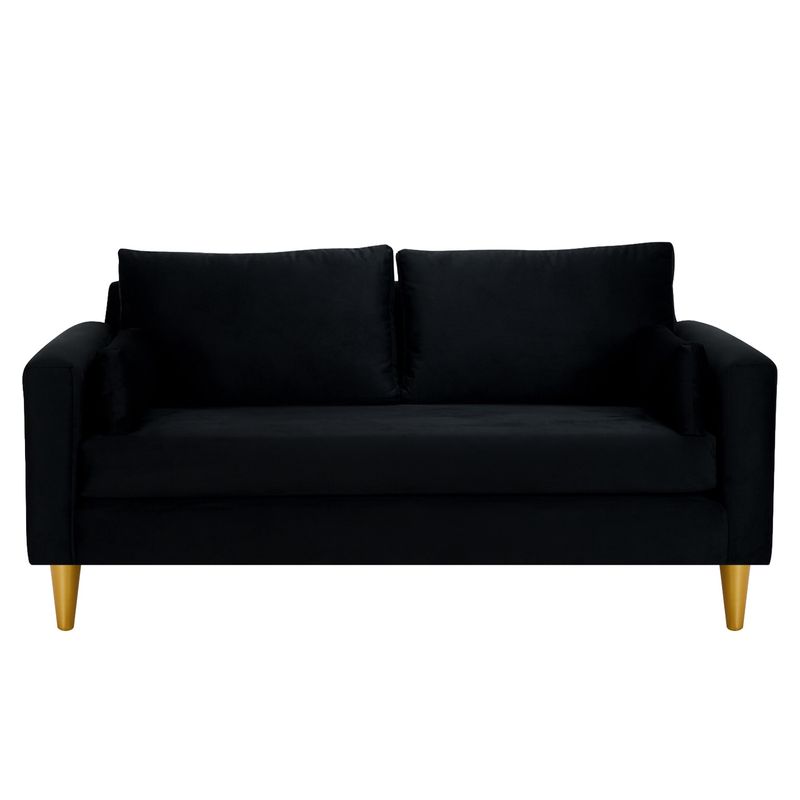 BODEVIR - Sofa Sky 3C Felpa 01 Negro