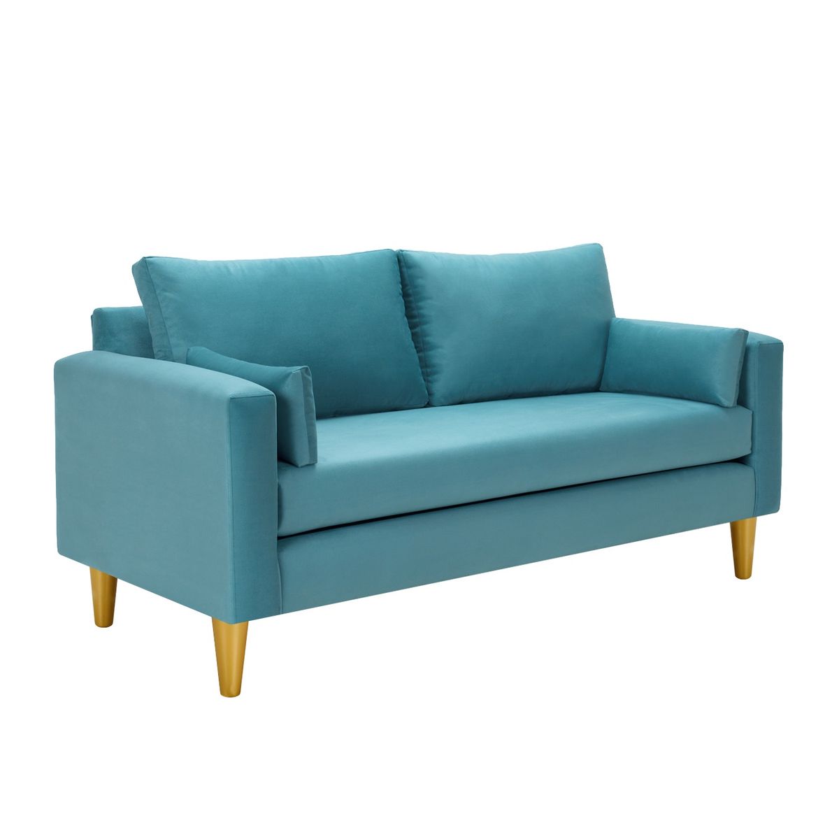 BODEVIR - Sofa Sky 3C Felpa 01 Turquesa
