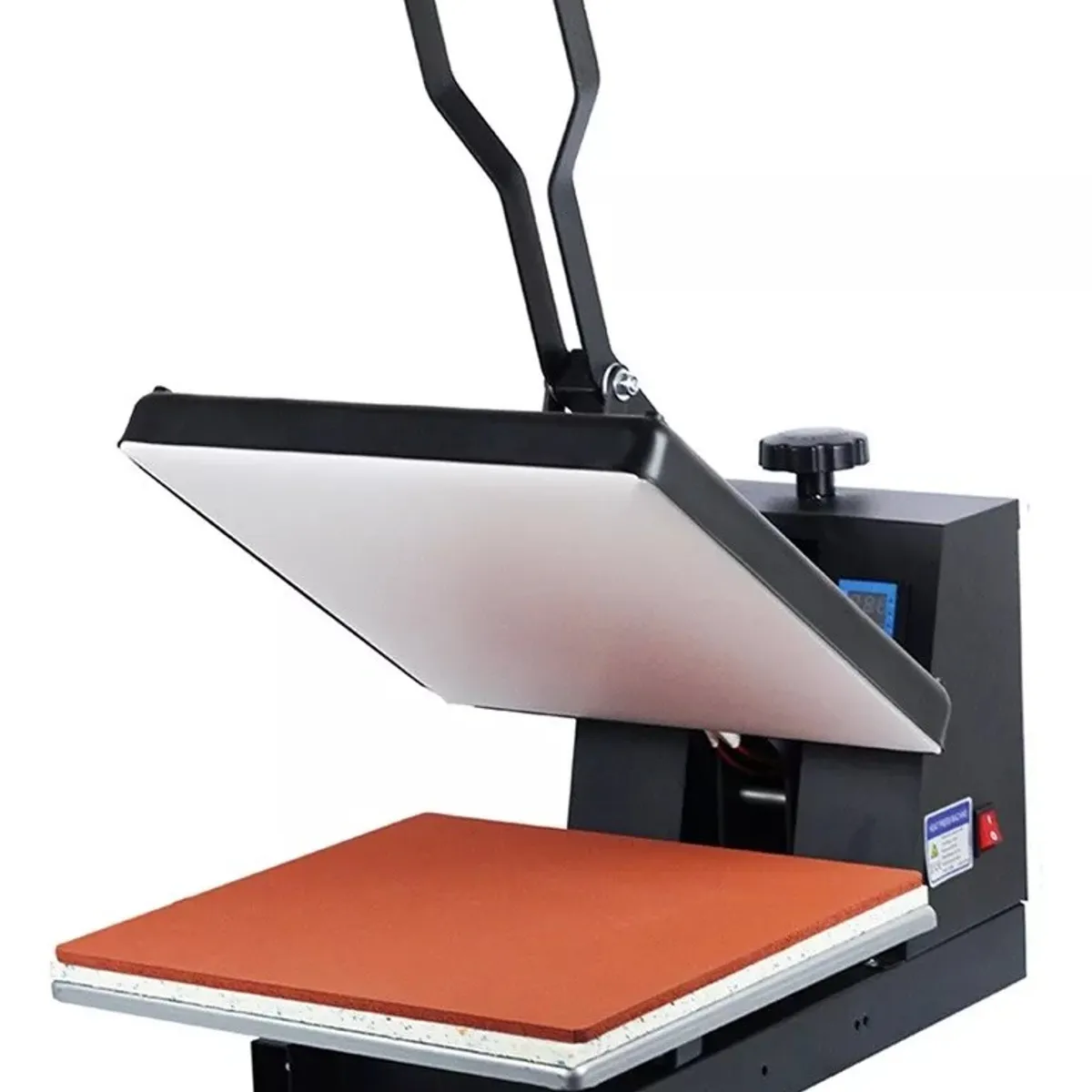 MUNDO MAGIA - Estampadora Plancha Plana De Sublimación 38x38cm Máquina