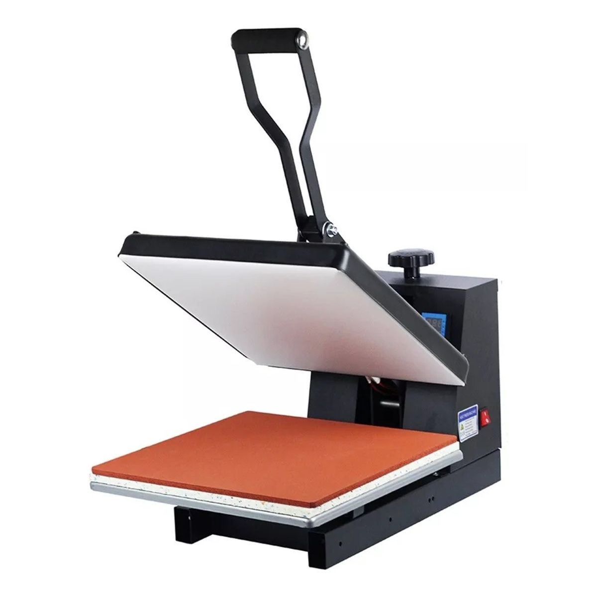 MUNDO MAGIA - Estampadora Plancha Plana De Sublimación 38x38cm Máquina