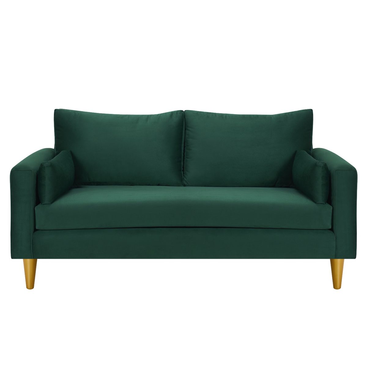 BODEVIR - Sofa Sky 3C Felpa 01 Verde Botella