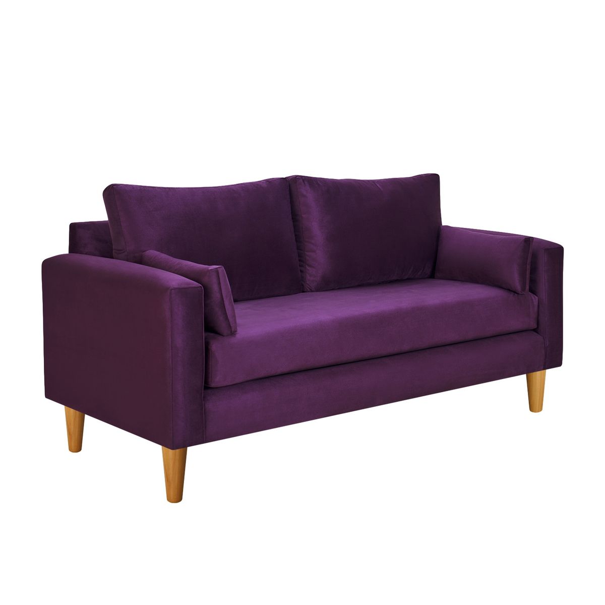 BODEVIR - Sofa Sky 3C Felpa 04 Morado