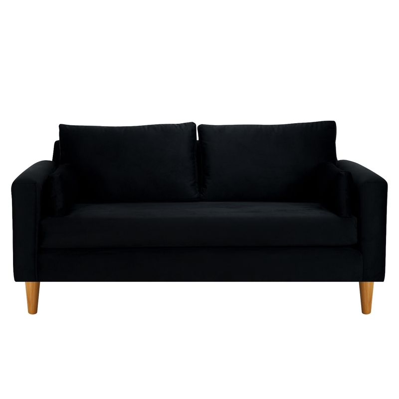 BODEVIR - Sofa Sky 3C Felpa 04 Negro