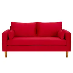 BODEVIR - Sofa Sky 3C Felpa 04 Rojo
