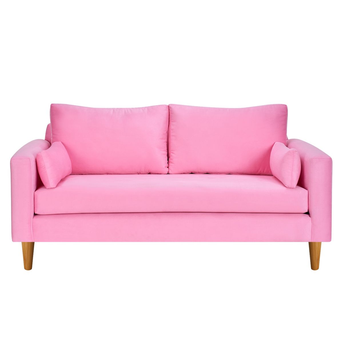 BODEVIR - Sofa Sky 3C Felpa 04 Rosado.