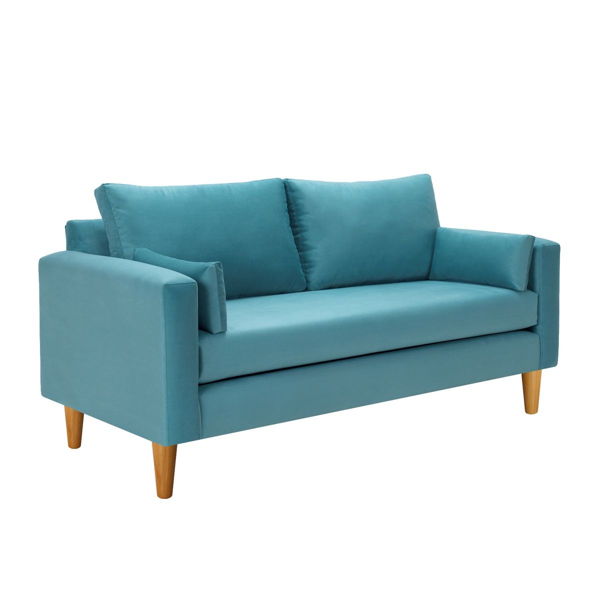BODEVIR - Sofa Sky 3C Felpa 04 Turquesa