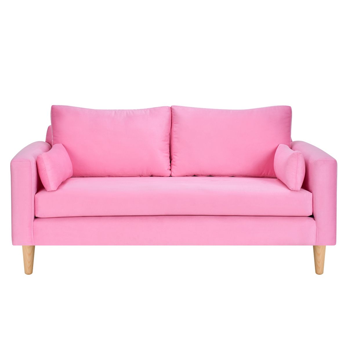 BODEVIR - Sofa Sky 3C Felpa 05 Rosado.