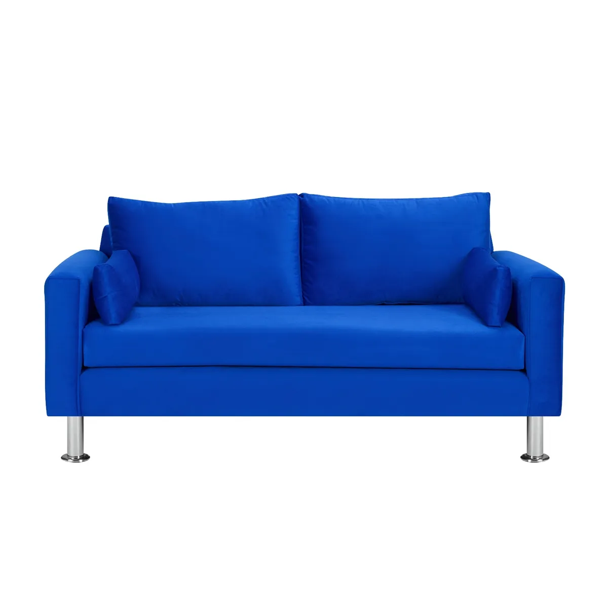 BODEVIR - Sofa Sky 3C Felpa 12 Azul Rey