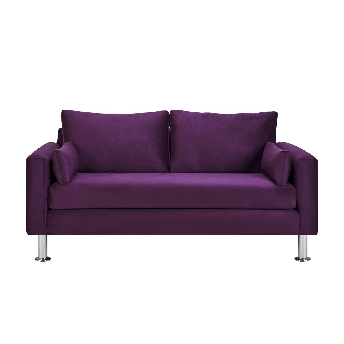 BODEVIR - Sofa Sky 3C Felpa 12 Morado