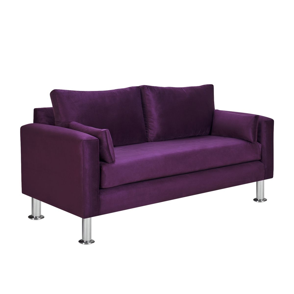 BODEVIR - Sofa Sky 3C Felpa 12 Morado