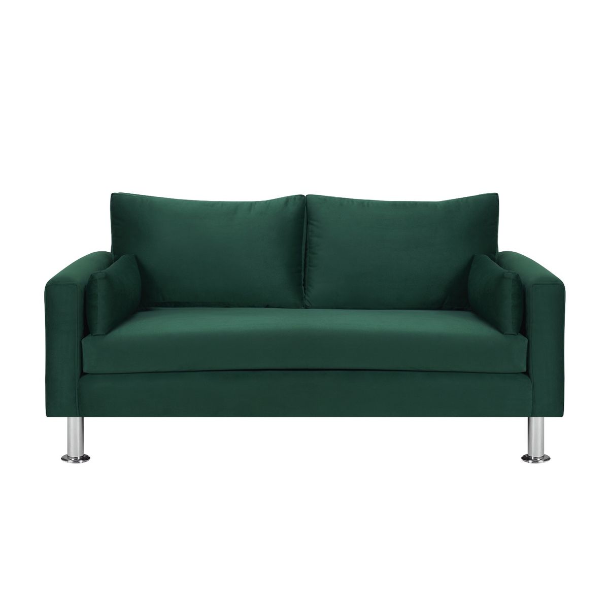 BODEVIR - Sofa Sky 3C Felpa 12 Verde Botella