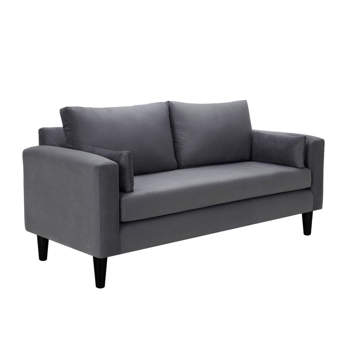 BODEVIR - Sofa Sky 3C+2 Pouf Felpa 00 Gris