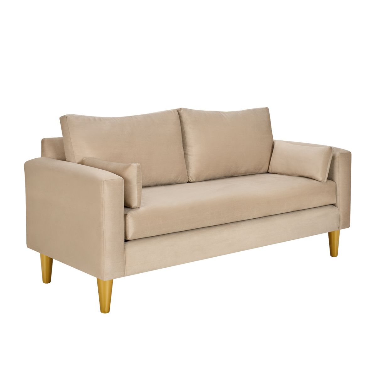 BODEVIR - Sofa Sky 3C+2 Pouf Felpa 01 Beige