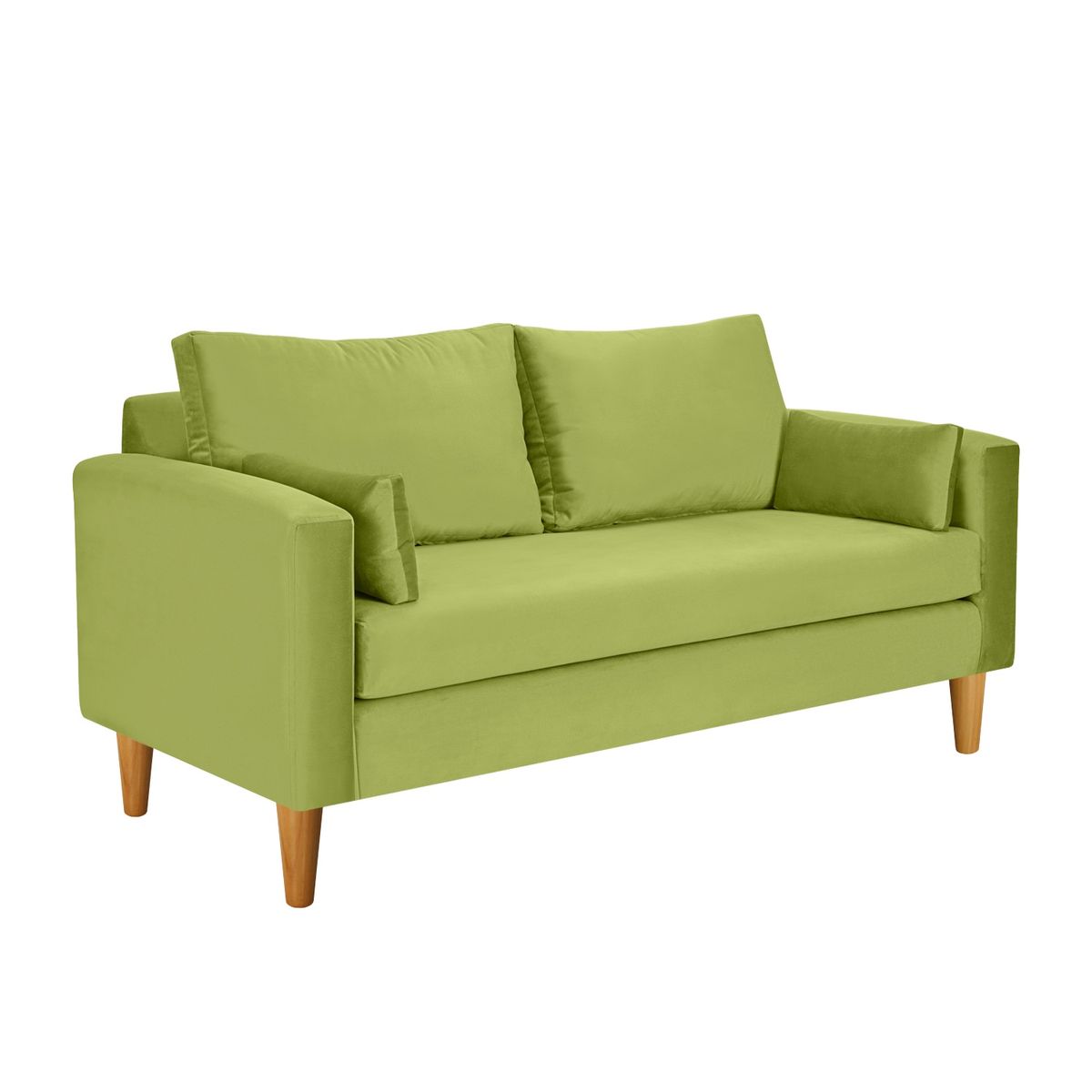 BODEVIR - Sofa Sky 3C+2 Pouf Felpa 04 Pistacho.