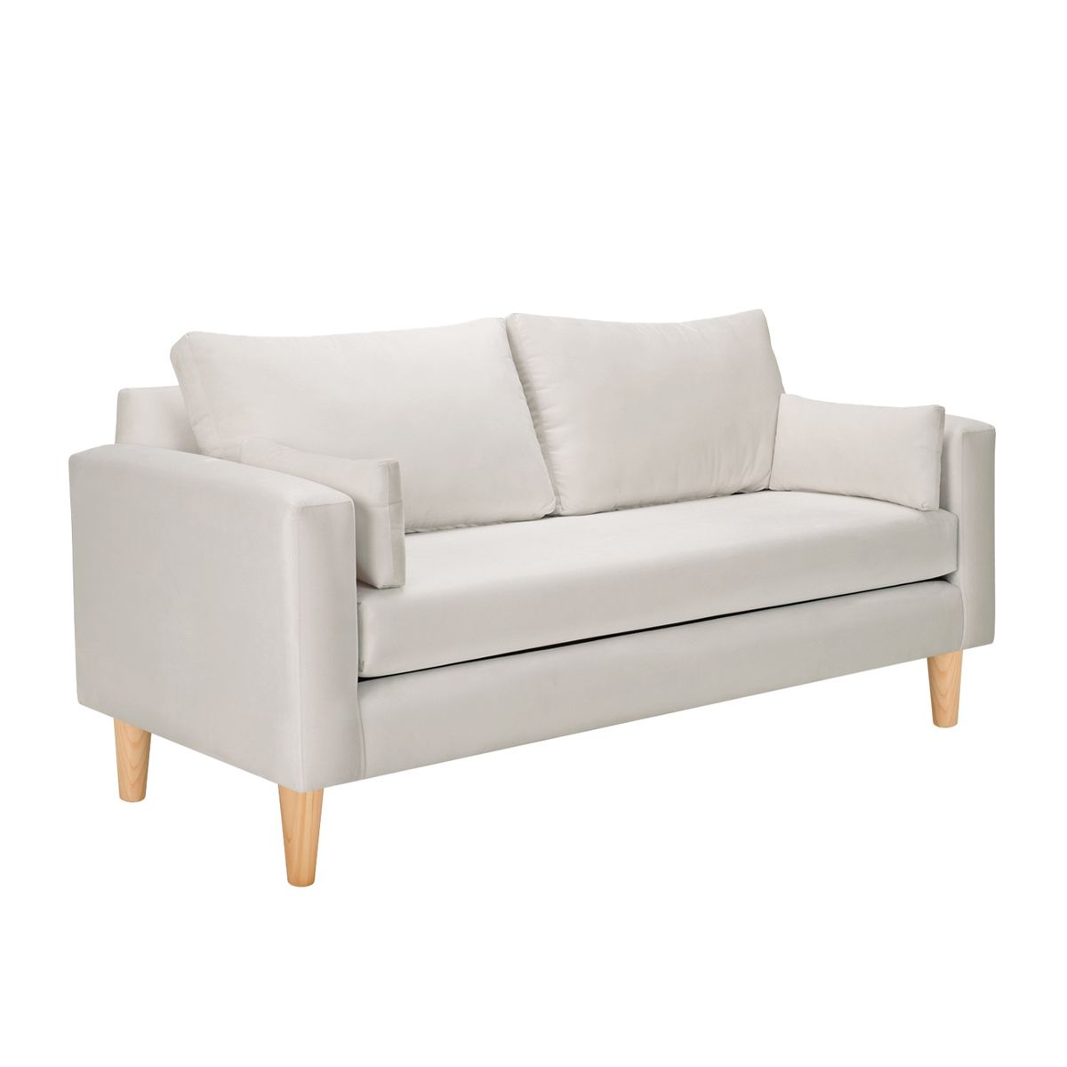 BODEVIR - Sofa Sky 3C+2 Pouf Felpa 05 Crudo