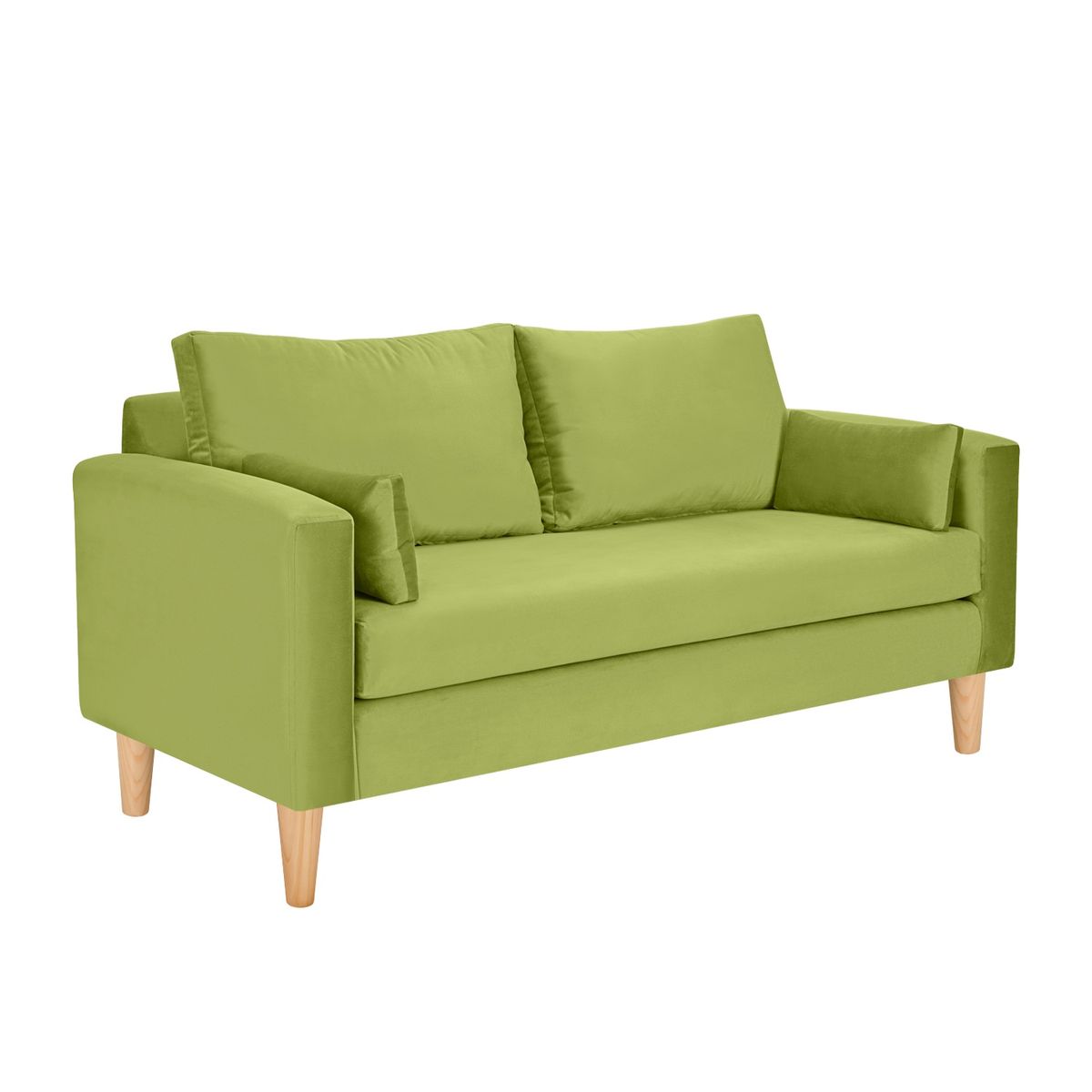 BODEVIR - Sofa Sky 3C+2 Pouf Felpa 05 Pistacho