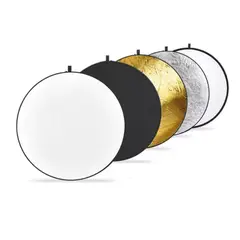 GENERICO - 5 En 1 Pantalla Reflectora Fotografico 110cm Más Bolso