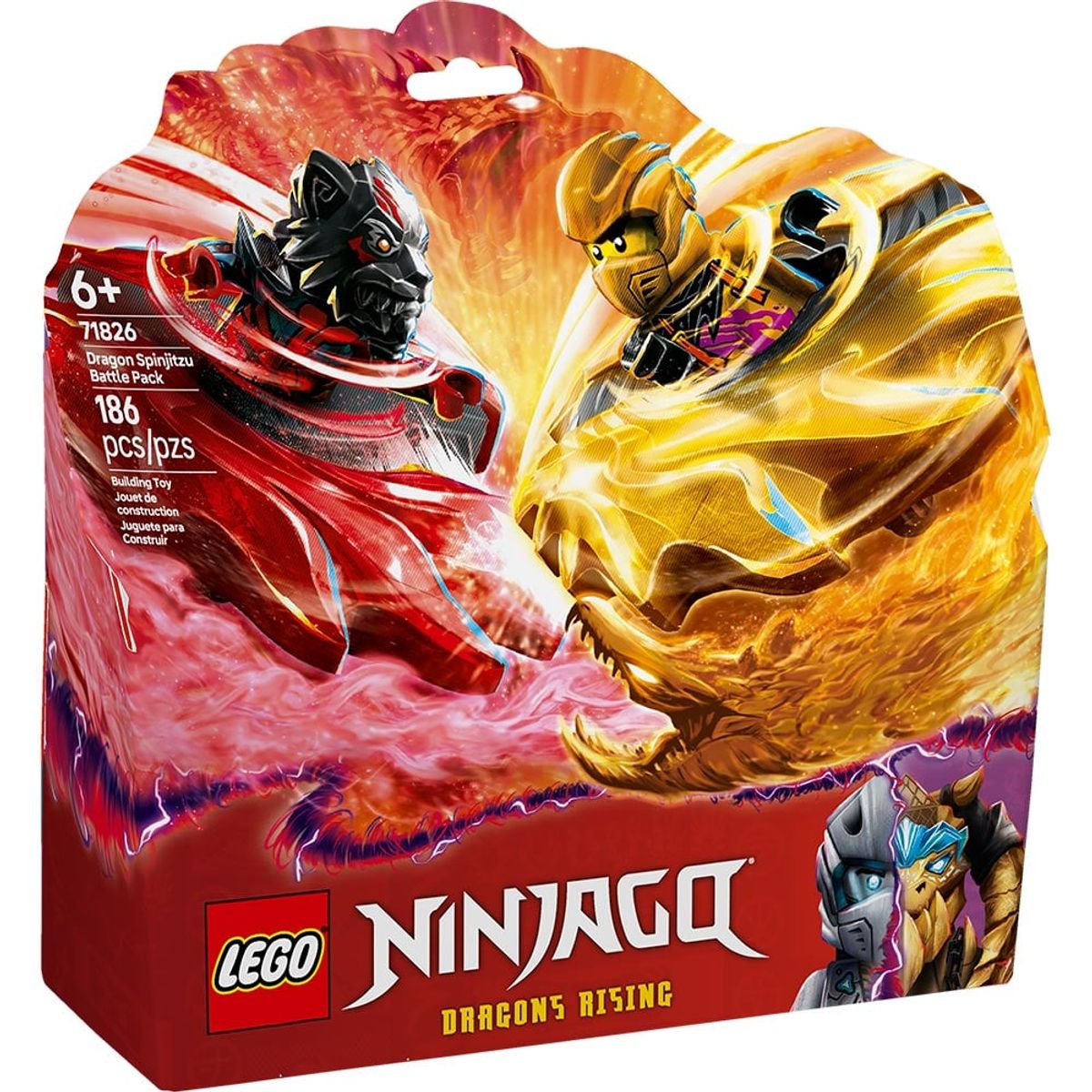 LEGO - LEGO Pack de Combate: Spinjitzu del Dragón (71826)