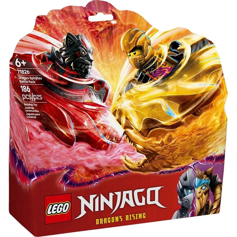 LEGO - LEGO Pack de Combate: Spinjitzu del Dragón (71826)