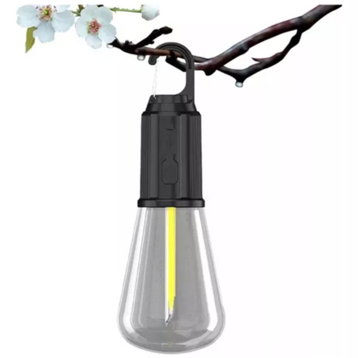 Ampolleta Led Recargable Tipo C Para Camping Luz Cálida, marca GENERICO - Foto Principal
