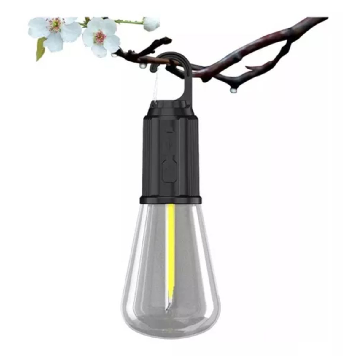 Ampolleta Led Recargable Tipo C Para Camping Luz Cálida, marca GENERICO - Foto Principal