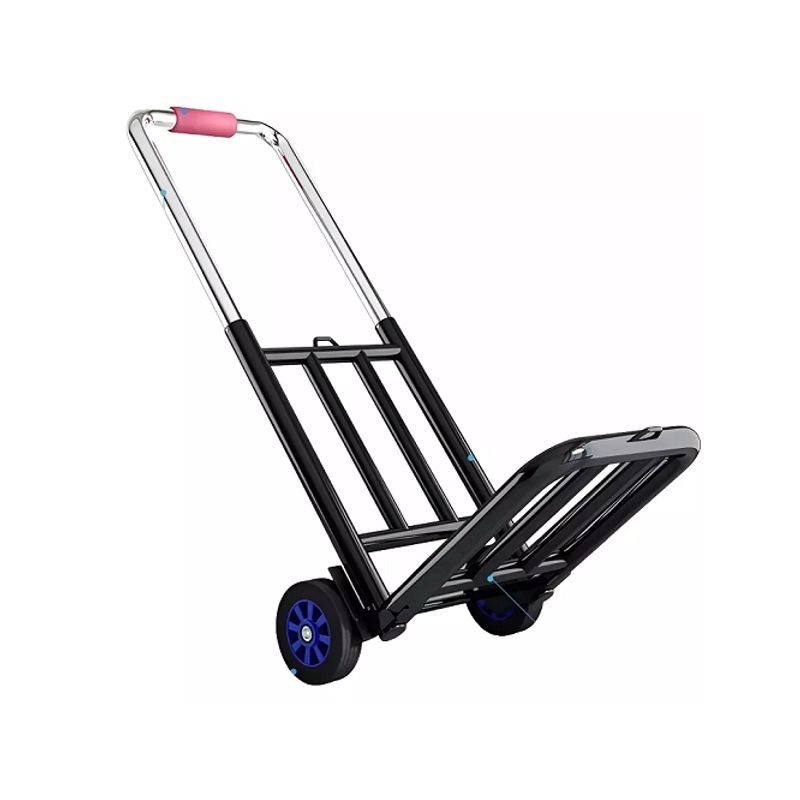 GENERICO - Carro plegable de carga 100 kg + pulpo color negro
