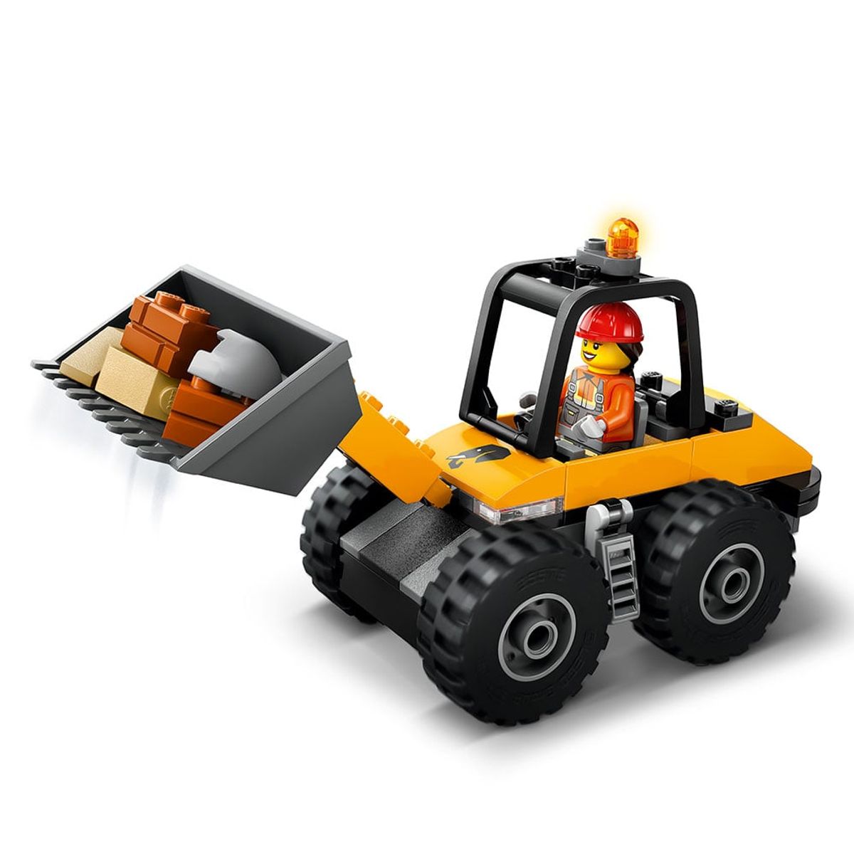 LEGO - LEGO Cargadora con Ruedas Amarilla (60450)