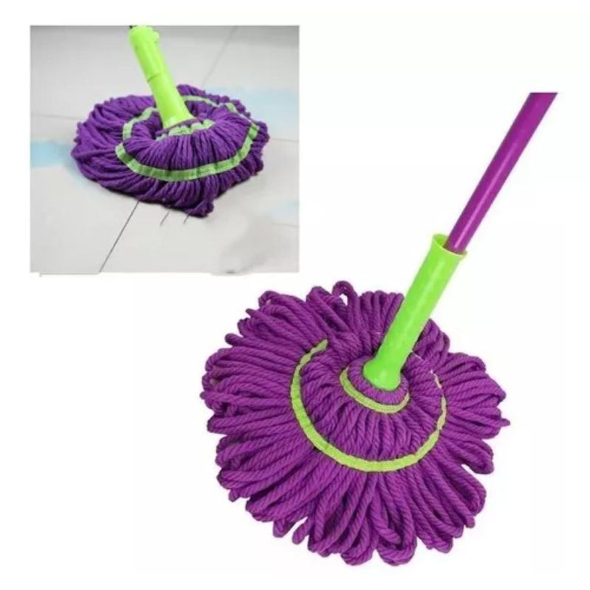 GENERICO - Mopa De Limpieza Sistema Exprimible Trapeador