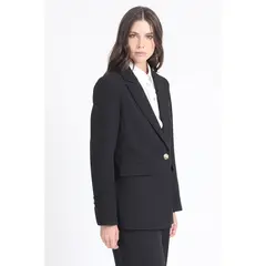 LIOLA - Blazer Entallado Clasico, Negro