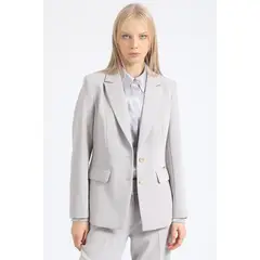 LIOLA - Blazer Basico Entallado, Gris
