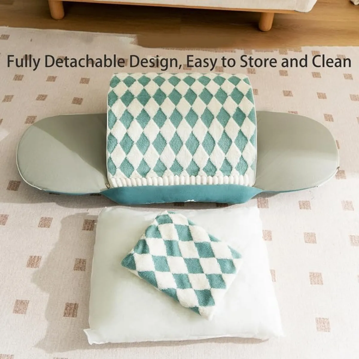 EVERSO - Cama Antiestrés Para Perro Gato Mascotas Con Cojin Extraíble