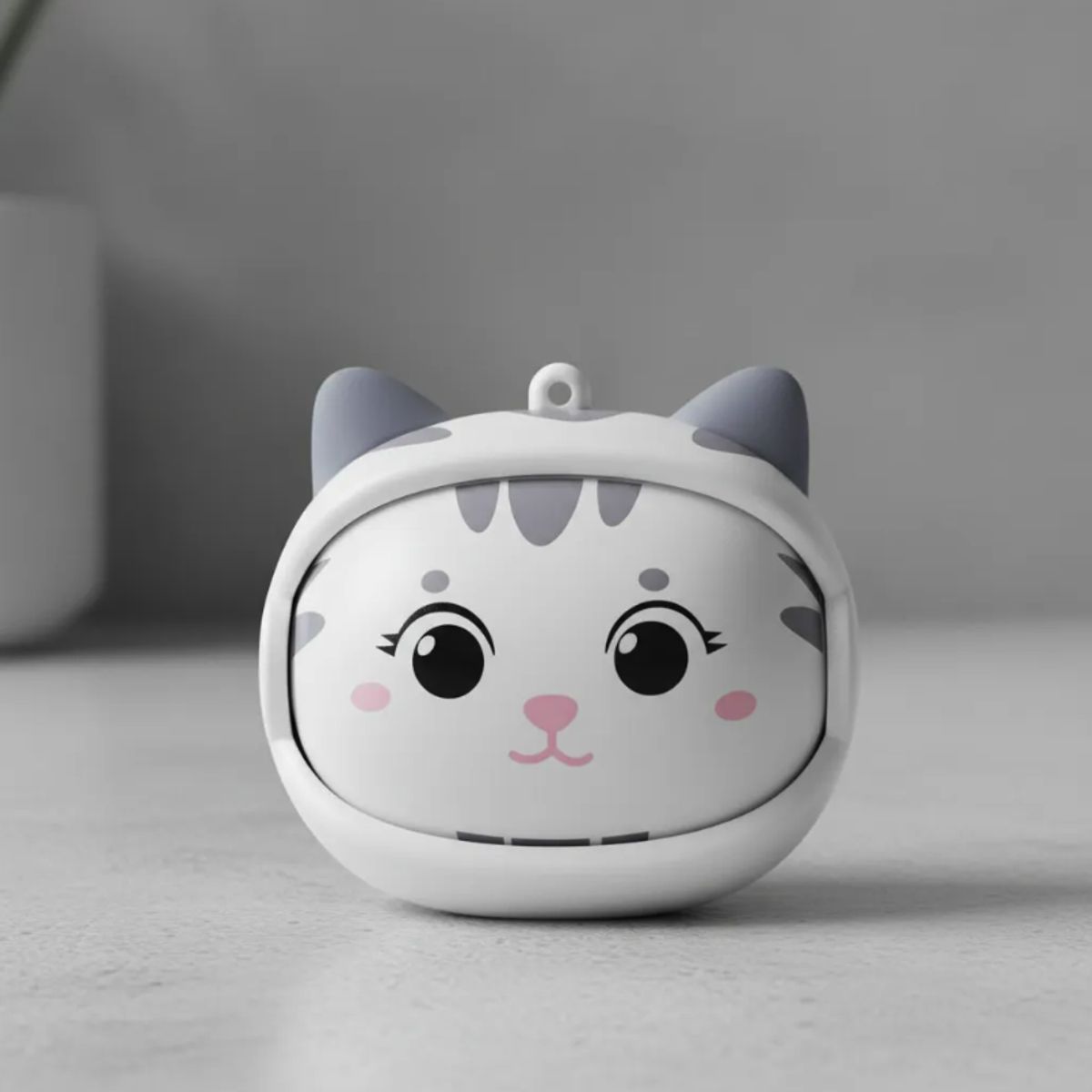 FIDDLER - Audífono Bluetooth Cat Kawaii Rolling Face