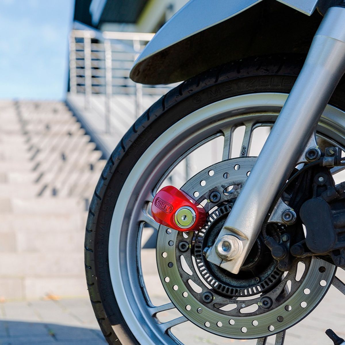 ABUS - Candado Moto Con Alarma Abus 275A