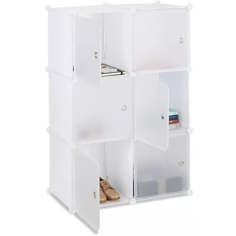 GENERICO - Organizador de zapateras 6 módulos para baño o ropero