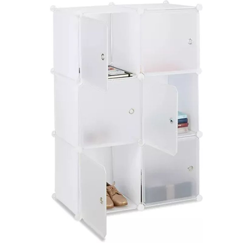 GENERICO - Organizador de zapateras 6 módulos para baño o ropero