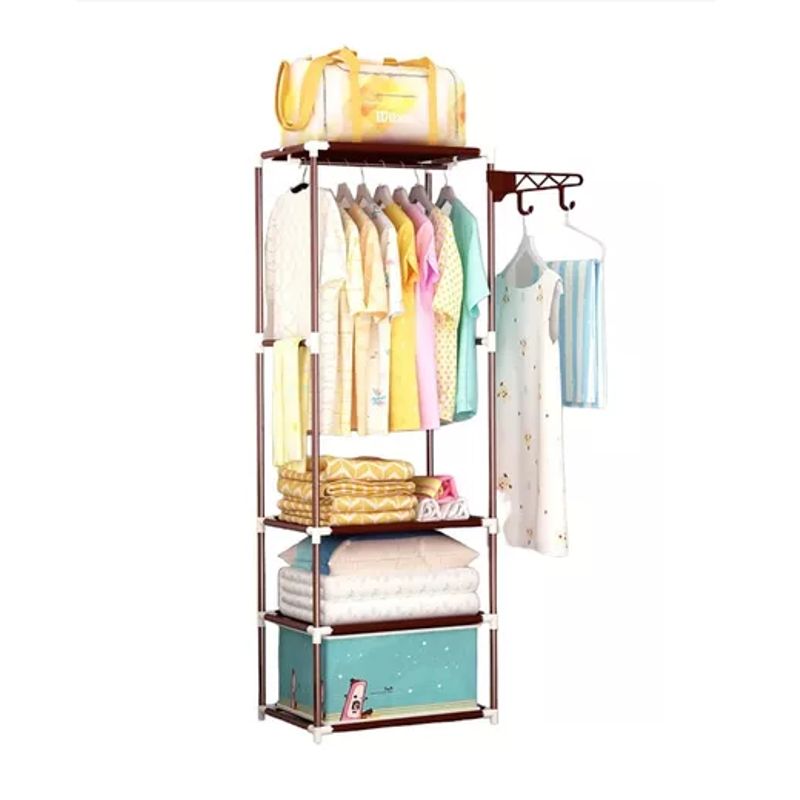 GENERICO - Closet ropero armable 170x55x36 café