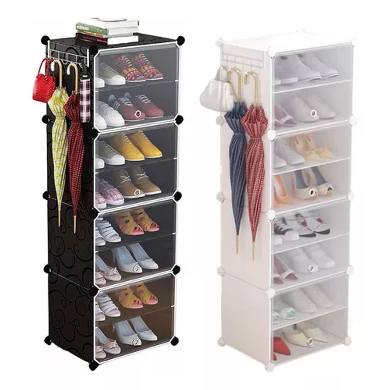 GENERICO - Zapatero organizador de zapatos armable 8 niveles