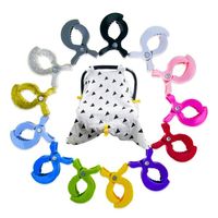 Pinzas Para Coche Sujeta Mantas Para Bebe 2 Unidades