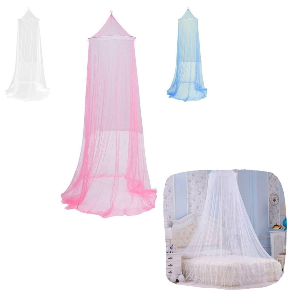 GENERICO - Mosquitero De Cuna  Cama  Super Liviano Y Transportable